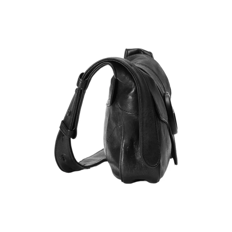 GUCCI Aphrodite Leather Handbag, Shoulder Bag Women's Black-2