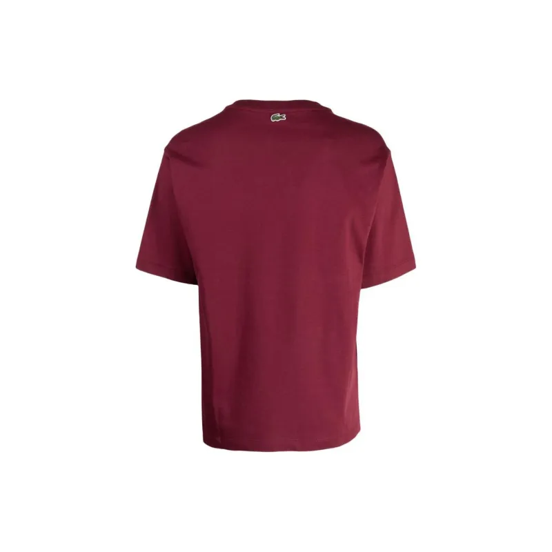 LACOSTE T-Shirts Women's Burgundy-1