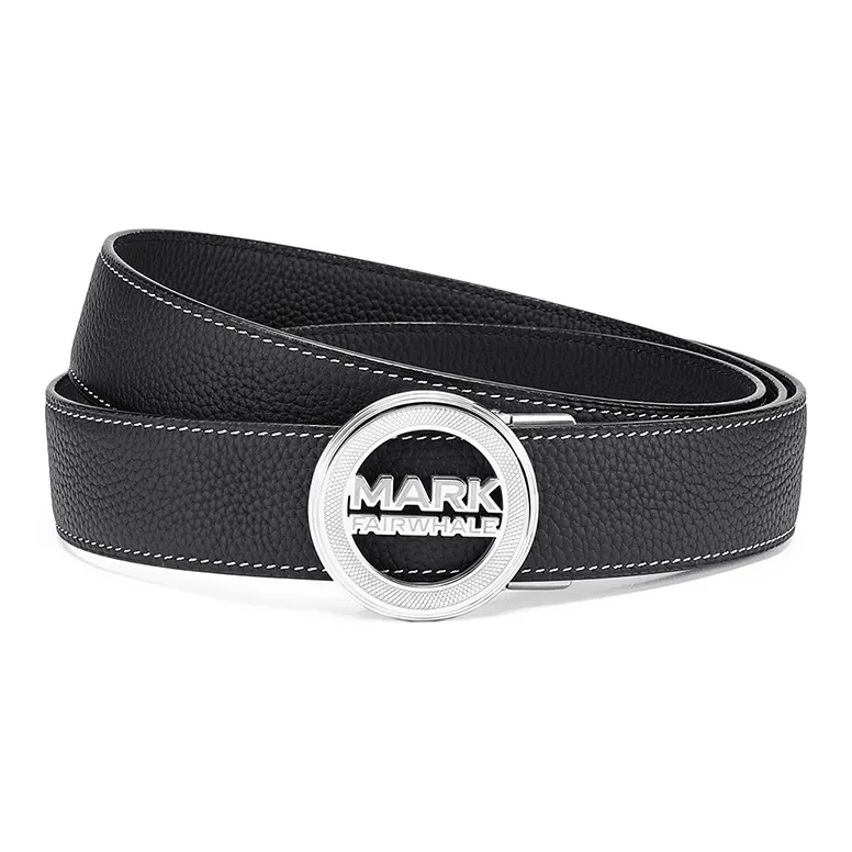FAIRWHALE Chinese Fashion Trend Art Brand Loog Automatic Buckle Cow Leather Belts Men's Width 3.5CM-0