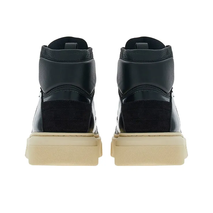 FERRAGAMO Logo-debossed Hi-top Sneakers-3