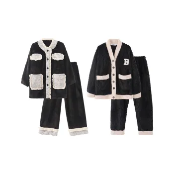 Chun Xi Pajama Set Unisex French-Inspired Black Shades