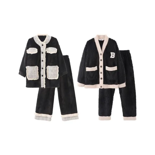 Chun Xi Pajama Set Unisex French Inspired Black Shades