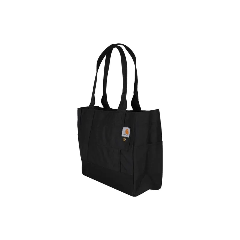 Carhartt Polyester Tote Bag Shopping Bag Shoulder Bag Handbag Regular Unisex Black-1
