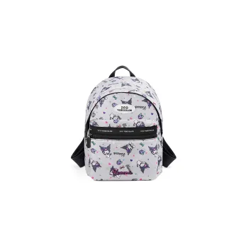 Zgo Sanrio IP Collaboration Polyester Backpack Medium Size Women's Stone Gray