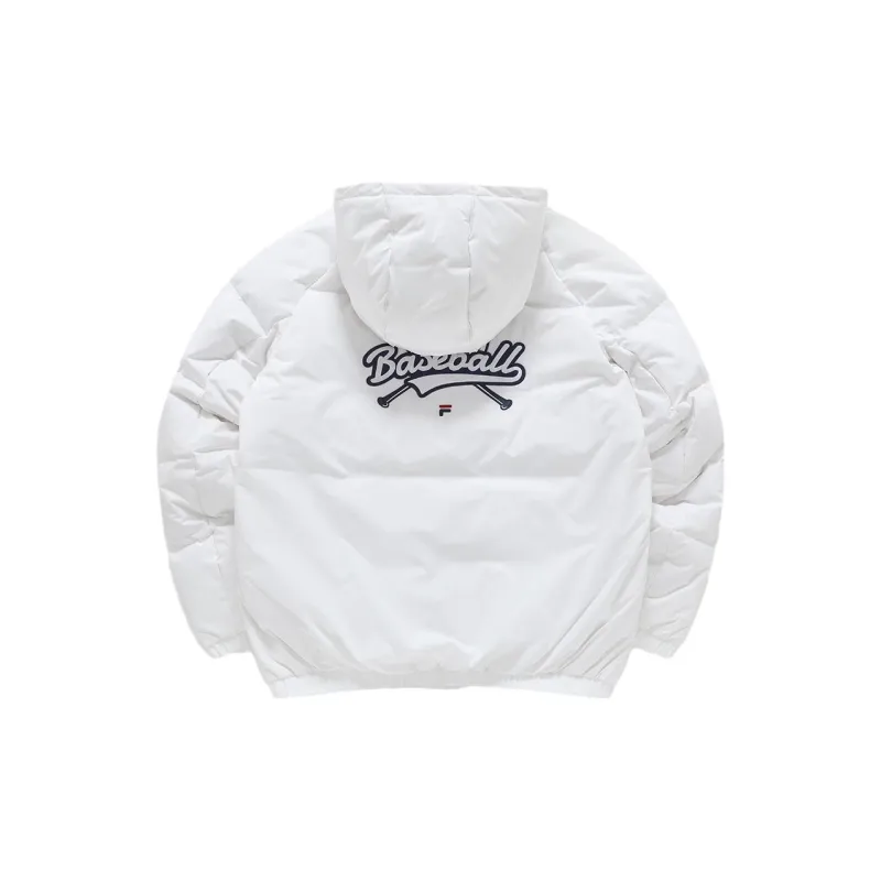 FILA FUSION QR Down Jacket Men's Standard White-1