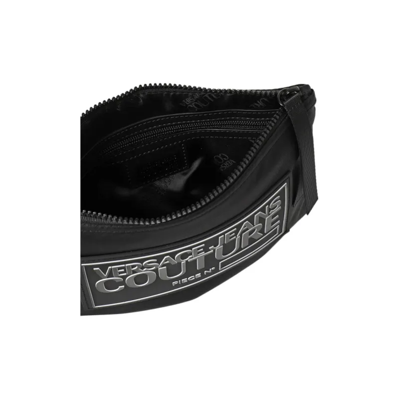 VERSACE Polyamide Briefcases Regular Men's Black-4