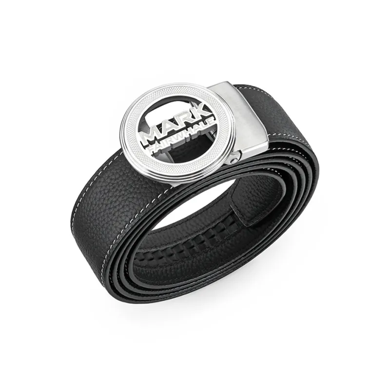 FAIRWHALE Chinese Fashion Trend Art Brand Loog Automatic Buckle Cow Leather Belts Men's Width 3.5CM-2