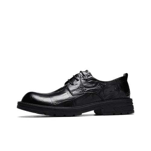 G.N.SHIJIA Dress Shoes Men Low-Top