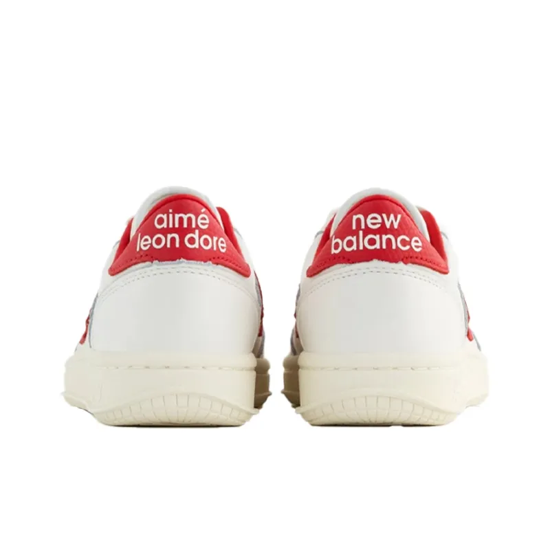 New Balance x Aime Leon Dore ☆ T500 Red New Balance T500 Aime Leon Dore White Red - POIZON