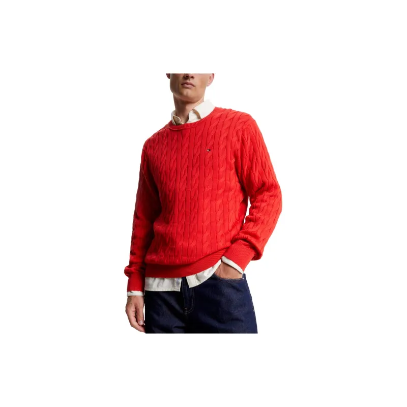 Tommy Hilfiger Sweaters Men Red-1