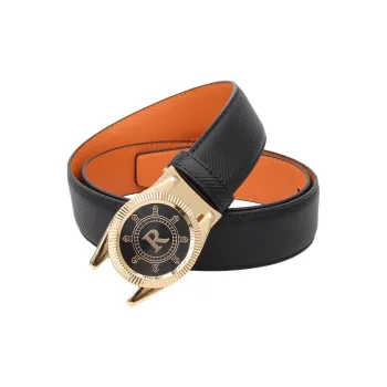 NINE NAIL Leather Belts Men