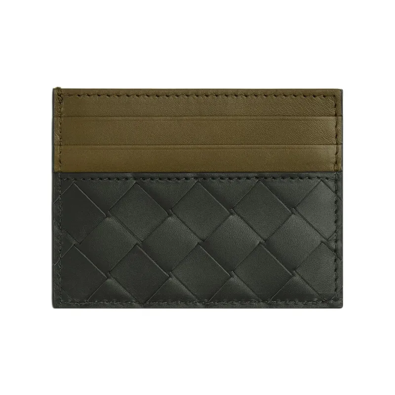 Bottega Veneta Intrecciato Two Toned Card Holder-1
