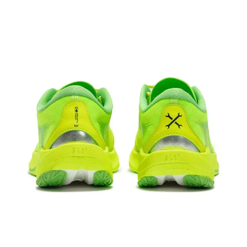361° Speed ​​2 Pro Abrasion Resistant Breathable Low Top Running Shoes Men's Green-3