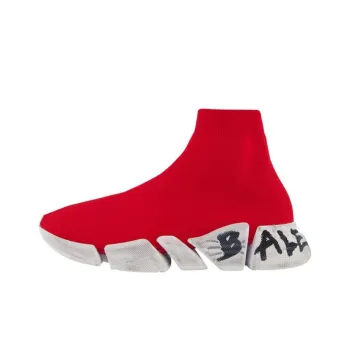 Balenciaga Speed 2.0 Graffiti Red White