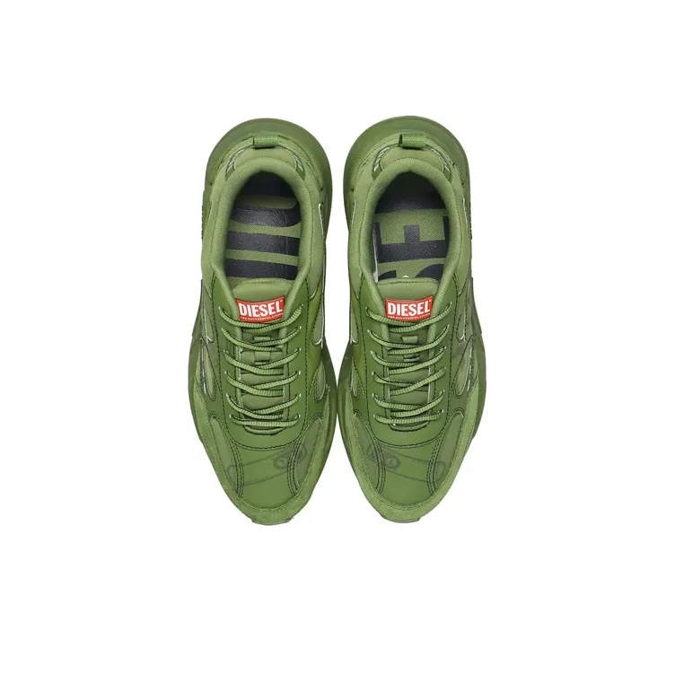 DIESEL S-Serendipity Casual Shoes Men Low-Top Green-2