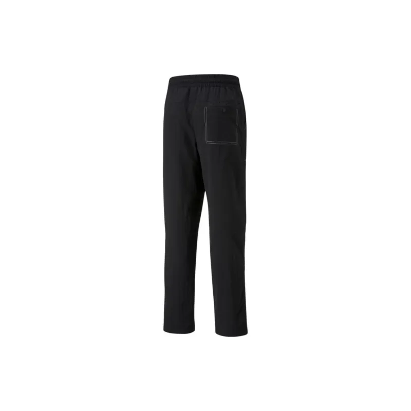 PUMA FERRARI RACE AOP Knitted Sweatpants Men Black-1