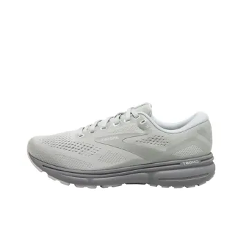 Brooks Ghost 15 Cushioning Low Top Casual Running Shoes Men's Gray