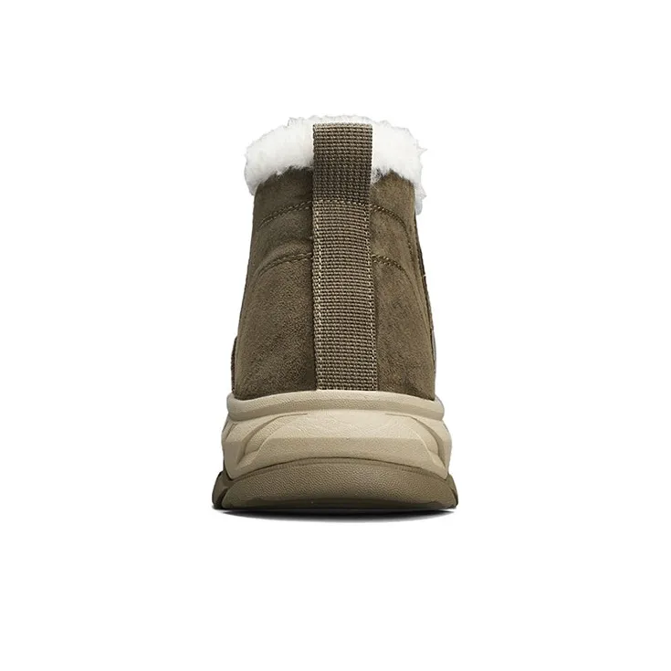 Jeep Warm And Wear Resistant Short Outdoor Shoes Men's Khaki-5