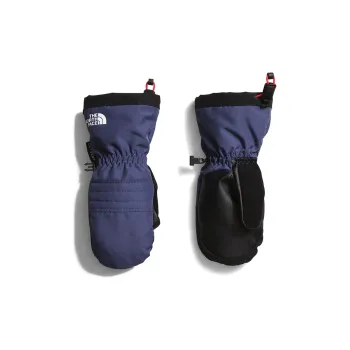 THE NORTH FACE Recycled Polyester Polyester Polyurethane Synthetic Leather Polyester Velvet Gloves Kids' Blue