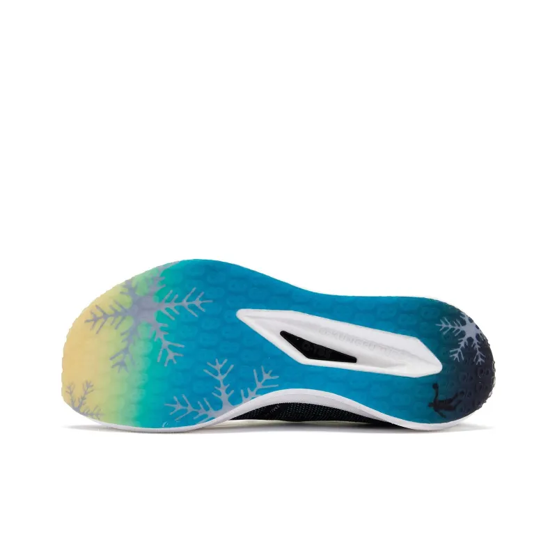 QIAODAN Strong Winds SE Cushioning Wear Resistant Low Top Running Shoes Women's Black Cyan-2