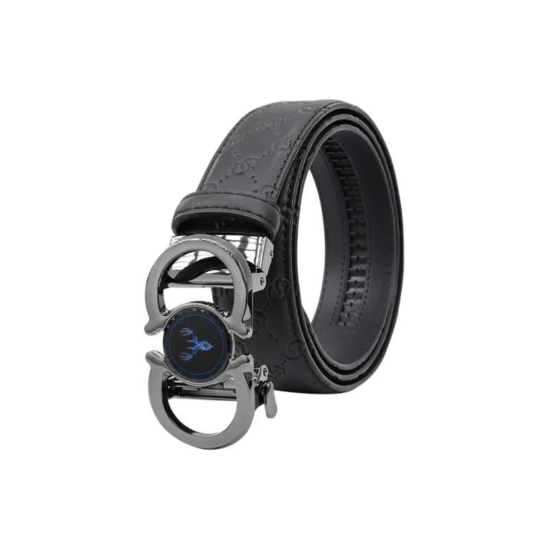 NINE NAIL Leather Belts Men-1