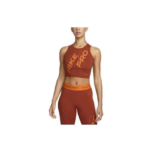 Nike Tank Tops Women's Orange