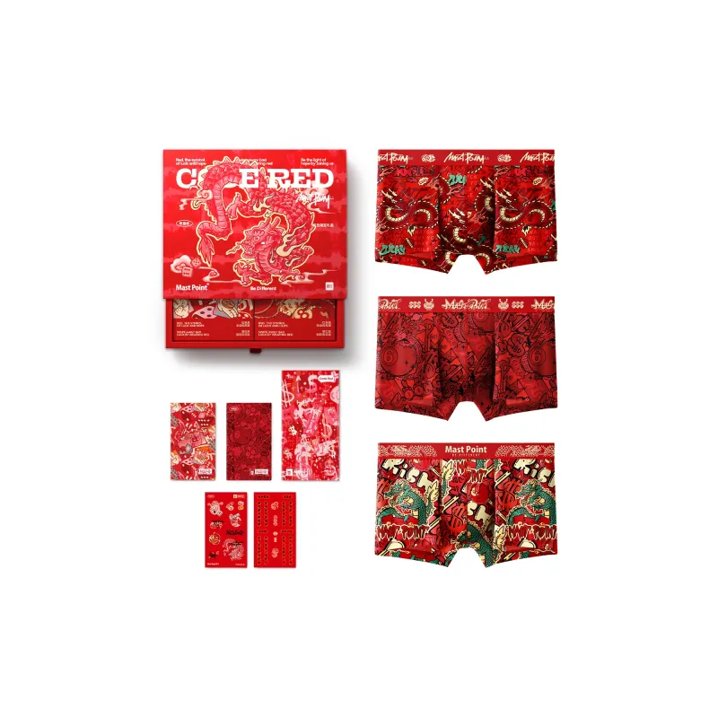 Mast Point Year Of The Dragon Series Underpants Men's-0