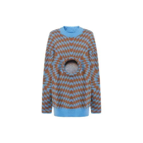 PRONOUNCE Sweater Men Brown/Blue