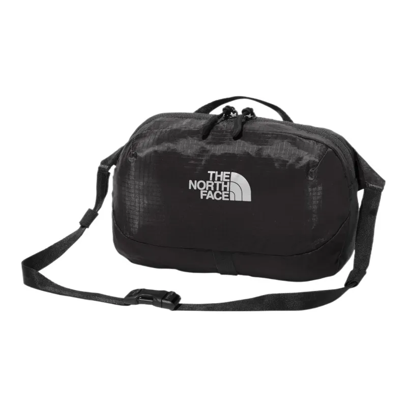 THE NORTH FACE Tear Resistant Nylon Portable One Shoulder Crossbody Fanny Pack Regular Unisex Black-0