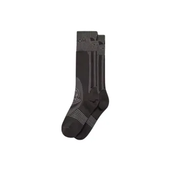 Moncler X Adidas Originals Logo Socks Black