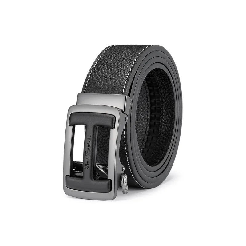 FAIRWHALE Cow Leather Leather Belts Men's Width 3.5CM-10