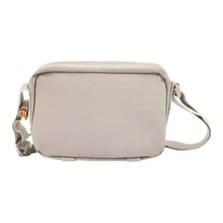 Anta Fabric Crossbody Bag, Shoulder Bag Unisex Light Brown-2