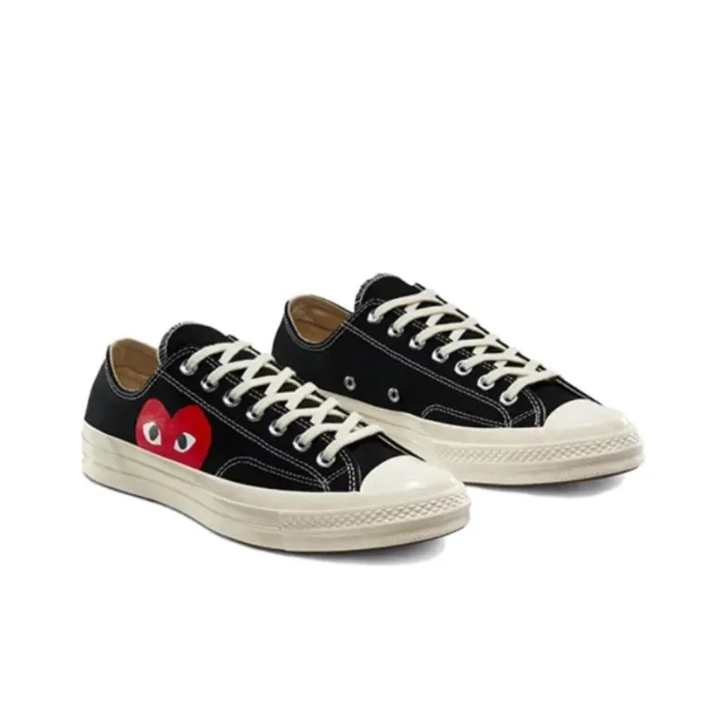 Chuck 70 Comme Des Garçons Play X Converse Low 'Black' 2023-3