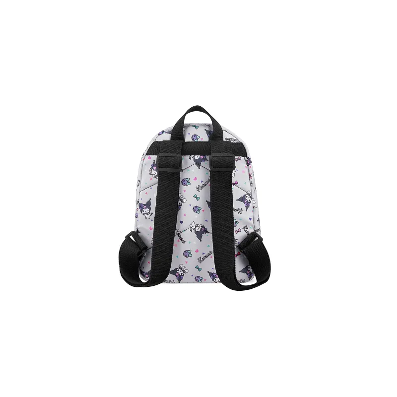 Zgo Sanrio IP Collaboration Polyester Backpack Medium Size Women's Stone Gray-3