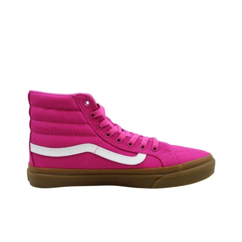 Vans Sk8 Hi Slim Light Gum Raspberry Rose Women's-1