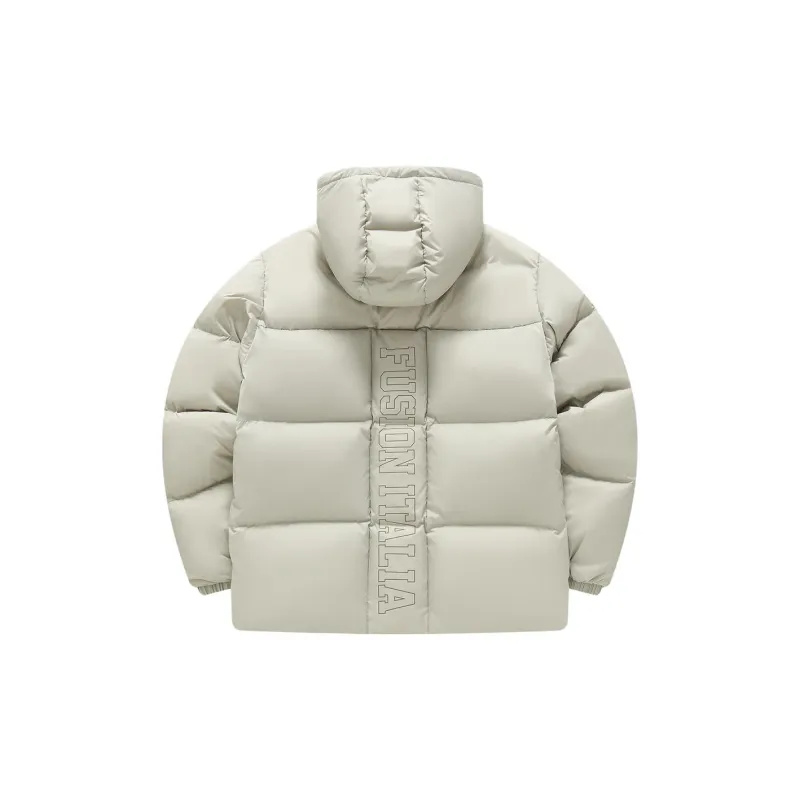 FILA FUSION RDS Civic Down Jacket Men's Duckling Gray-1
