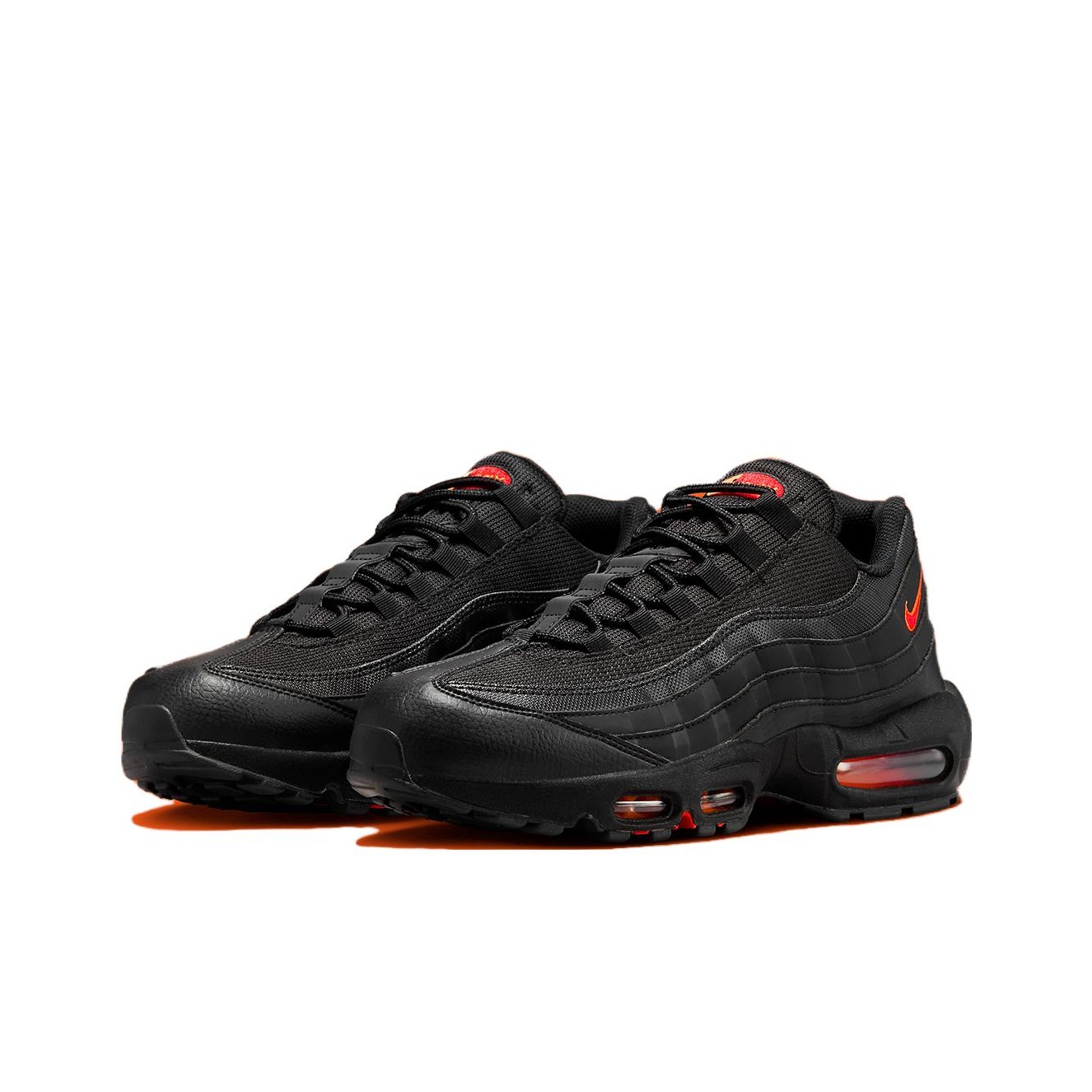 Nike Air Max 95 Black Red Orange POIZON