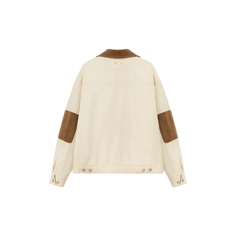 NO ONE ELSE Puffer Jackets Unisex Ecru-1
