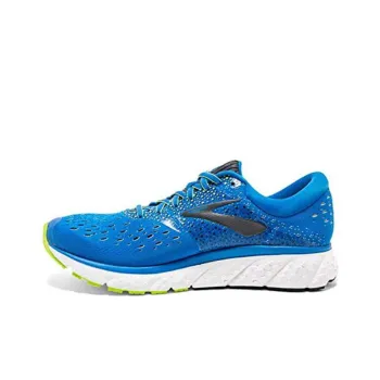 Brooks Glycerin 16 Cushioning And Breathable Low Top Running Shoes Men's Blue