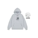 Light Gray Hooded (Padded and Thickened)