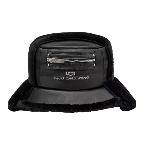 Feng Chen Wang Bucket Hats Unisex Black