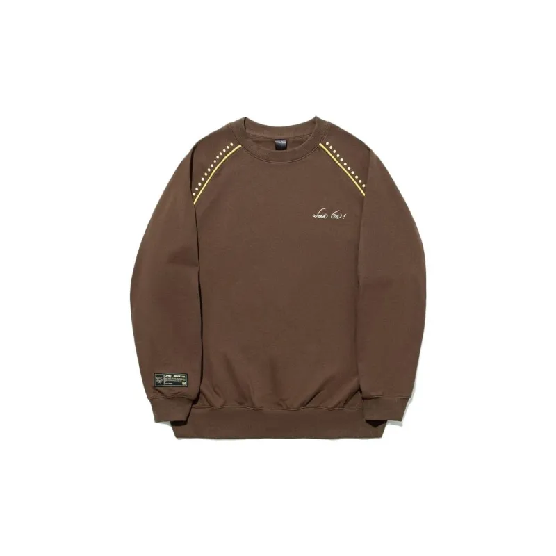 LiNing Sweatshirt Unisex Terracotta Brown-1