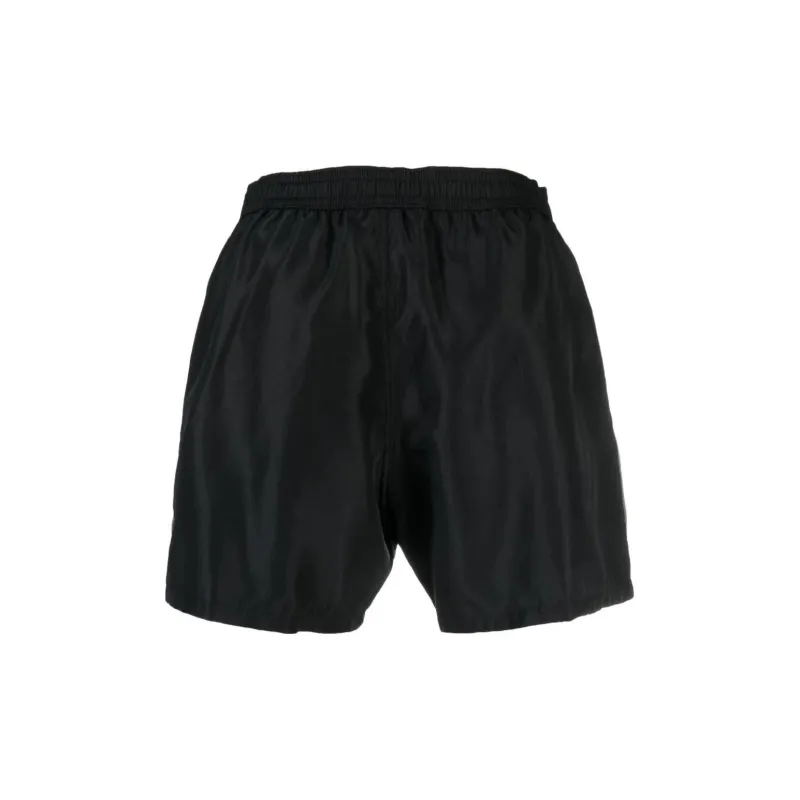 BALMAIN Logo print Swim Shorts-1