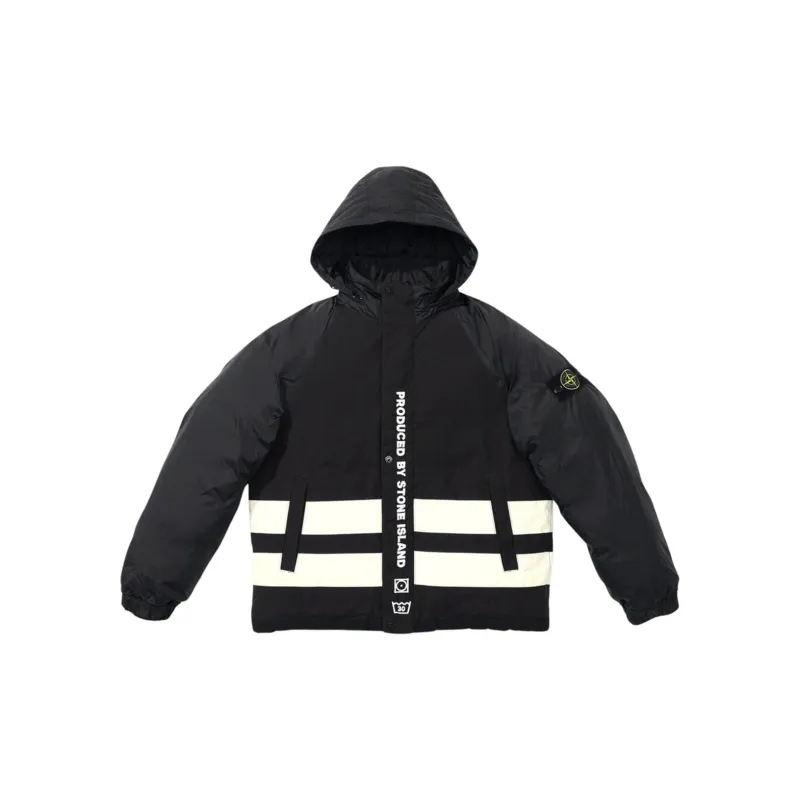 Supreme Stone Island Reversible Down Puffer Jacket-1