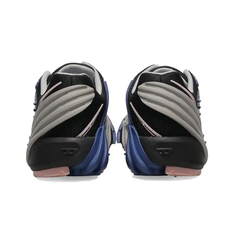 Atmos x DIESEL S Prototype Low Wear Resistant Low Top Casual Shoes Men's Black Blue-3