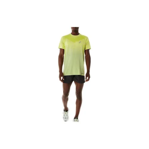 Asics T-Shirts Men Yellow