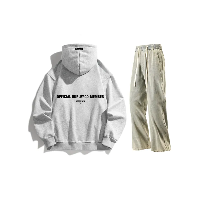 Hurley Sweatshirt Sets Unisex-41