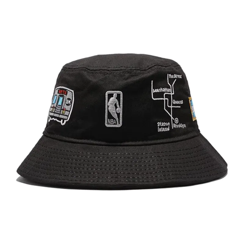 New Era Bucket Hats Unisex Black-1