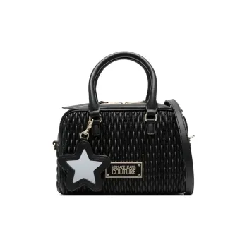 VERSACE JEANS COUTURE Polyurethane Handbag Women's Black