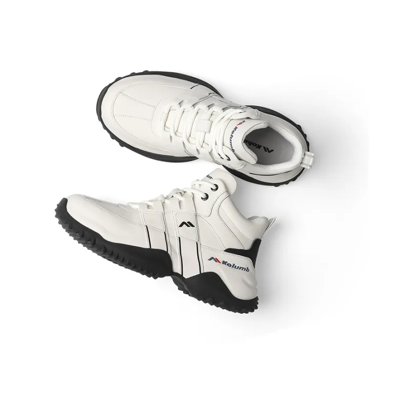 KOLUMB Mid Top Casual Shoes Men's White-2